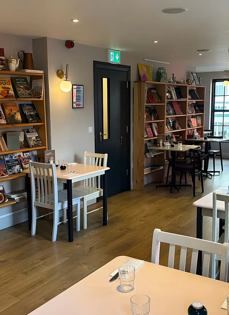 The dining room at Wild Ways
